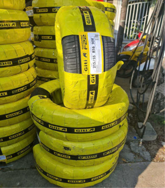 Lốp Giti 215/55R16 Chính Hãng – Êm Ái, Bám Đường Tốt, Bền Bỉ